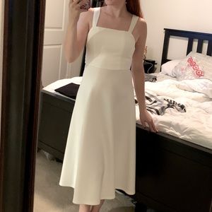 NTW White ASOS Low Back Dress